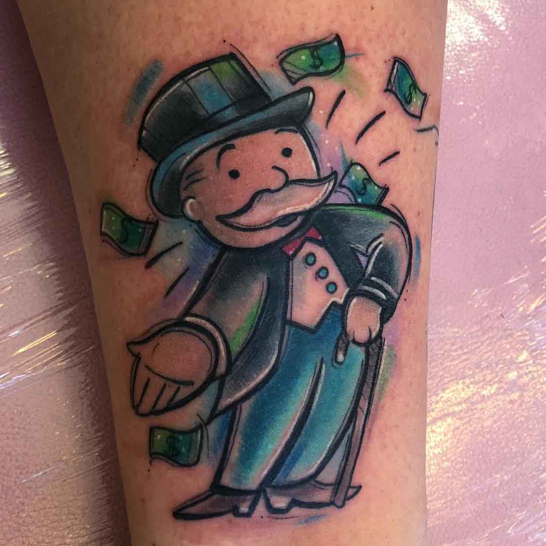monopoly tattoo